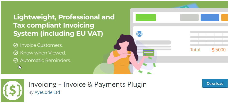  Plugin Invoicing - Invoice and Payment